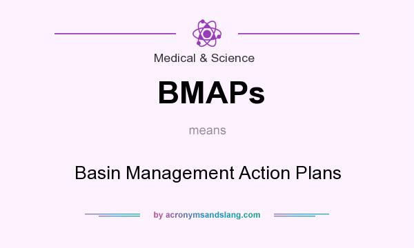 What does BMAPs mean? It stands for Basin Management Action Plans