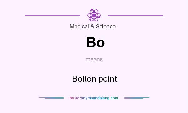 What does Bo mean? It stands for Bolton point