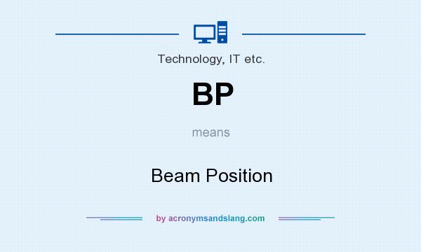 What does BP mean? It stands for Beam Position