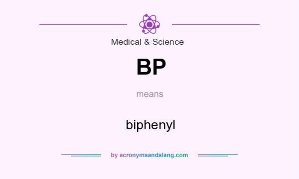 What does BP mean? It stands for biphenyl
