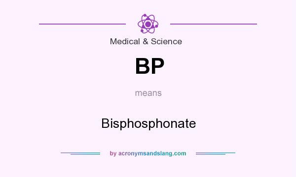 What does BP mean? It stands for Bisphosphonate