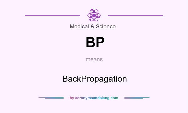 What does BP mean? It stands for BackPropagation