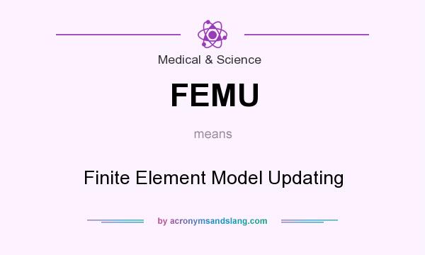 What does FEMU mean? It stands for Finite Element Model Updating