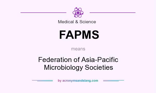 What does FAPMS mean? It stands for Federation of Asia-Pacific Microbiology Societies