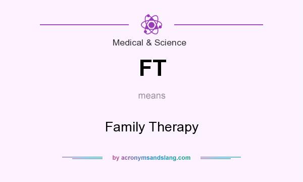 What does FT mean? It stands for Family Therapy