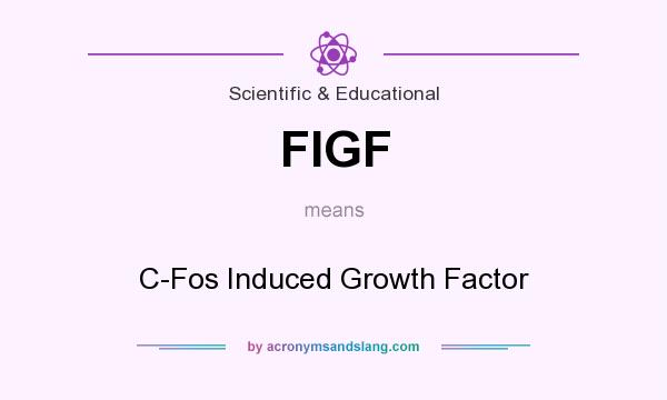 What does FIGF mean? It stands for C-Fos Induced Growth Factor