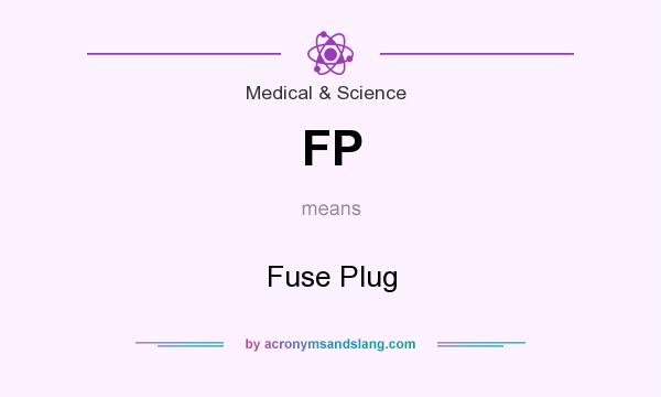 What does FP mean? It stands for Fuse Plug