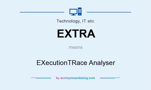 What does EXTRA mean? It stands for EXecutionTRace Analyser