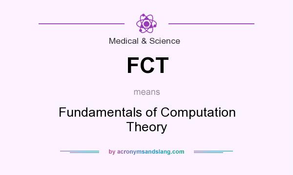 What does FCT mean? It stands for Fundamentals of Computation Theory