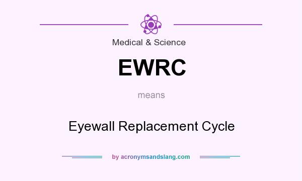 What does EWRC mean? It stands for Eyewall Replacement Cycle