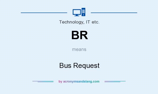 What does BR mean? It stands for Bus Request