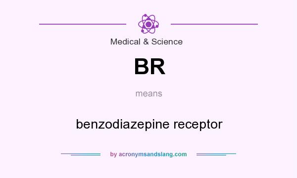 What does BR mean? It stands for benzodiazepine receptor