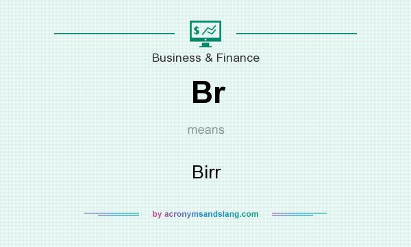 What does Br mean? It stands for Birr