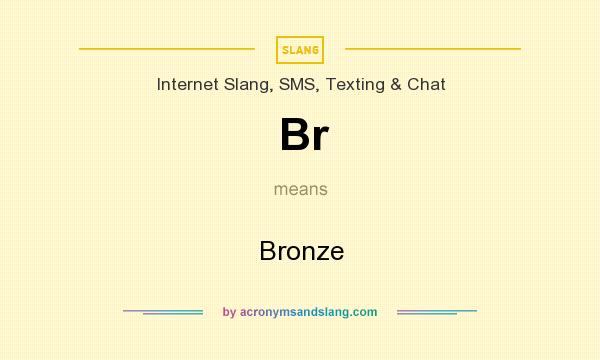 What does Br mean? It stands for Bronze