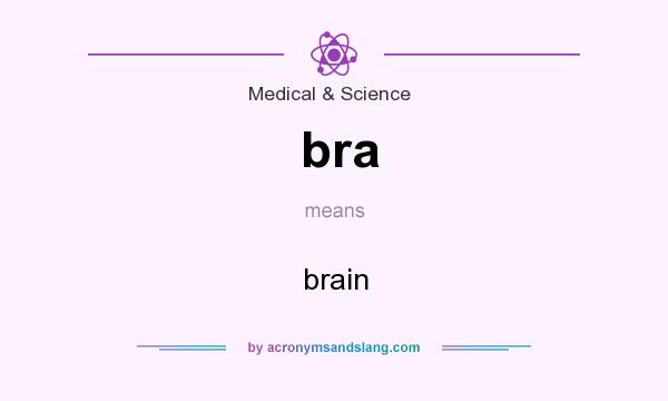 What does bra mean? It stands for brain