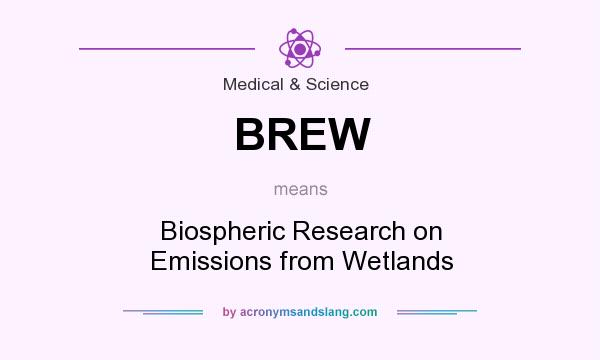 What does BREW mean? It stands for Biospheric Research on Emissions from Wetlands