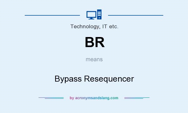What does BR mean? It stands for Bypass Resequencer