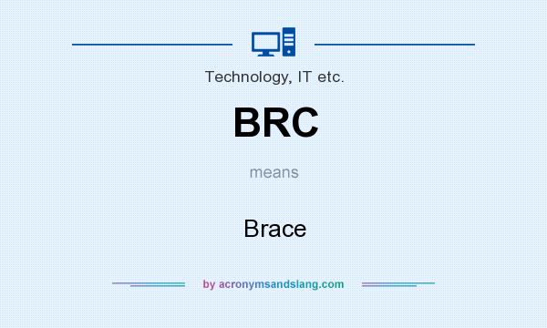 What does BRC mean? It stands for Brace