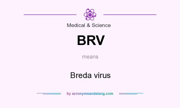 What does BRV mean? It stands for Breda virus