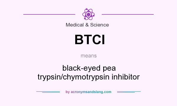 What does BTCI mean? It stands for black-eyed pea trypsin/chymotrypsin inhibitor