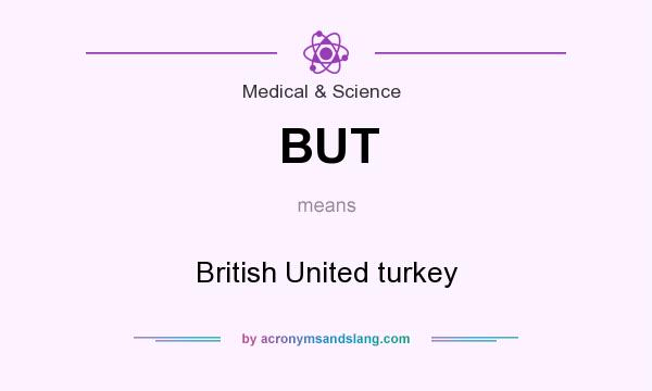 What does BUT mean? It stands for British United turkey