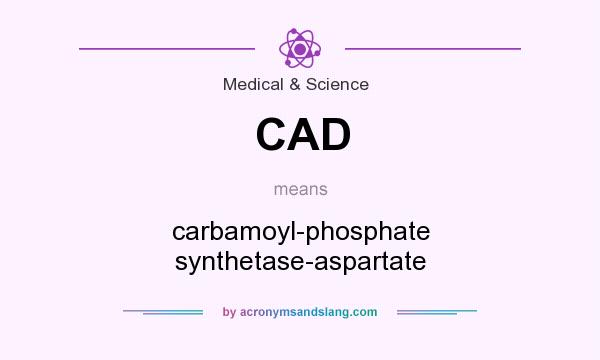 What does CAD mean? It stands for carbamoyl-phosphate synthetase-aspartate