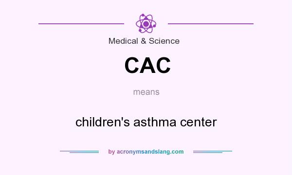 What does CAC mean? It stands for children`s asthma center