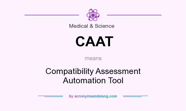 What does CAAT mean? It stands for Compatibility Assessment Automation Tool