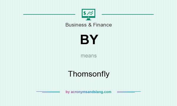 What does BY mean? It stands for Thomsonfly