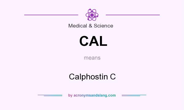 What does CAL mean? It stands for Calphostin C
