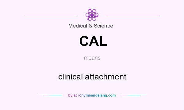 What does CAL mean? It stands for clinical attachment