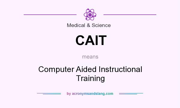 What does CAIT mean? It stands for Computer Aided Instructional Training