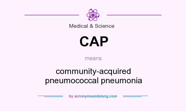 What does CAP mean? It stands for community-acquired pneumococcal pneumonia