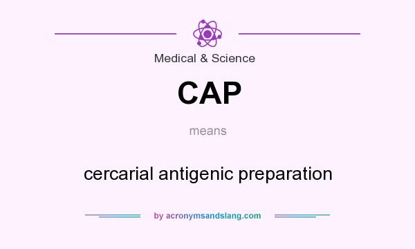 What does CAP mean? It stands for cercarial antigenic preparation