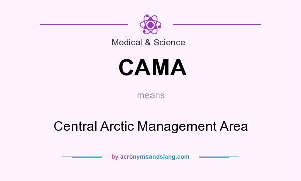 What does CAMA mean? It stands for Central Arctic Management Area