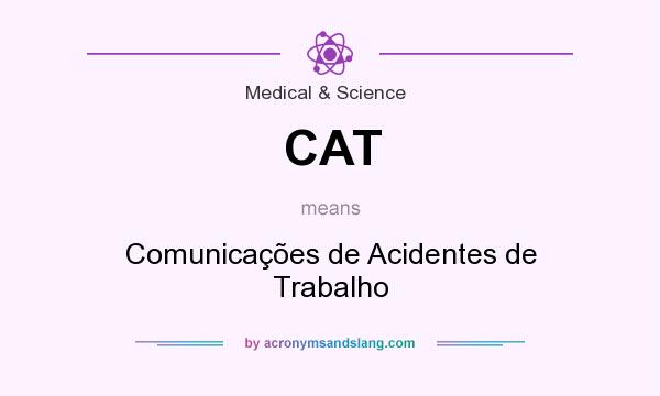 What does CAT mean? It stands for Comunicações de Acidentes de Trabalho