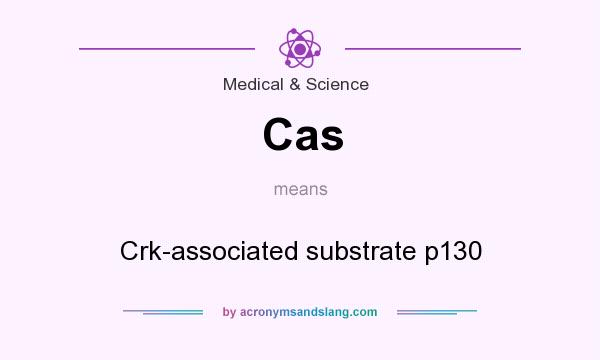 What does Cas mean? It stands for Crk-associated substrate p130