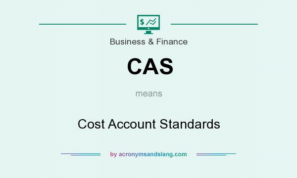 What does CAS mean? It stands for Cost Account Standards