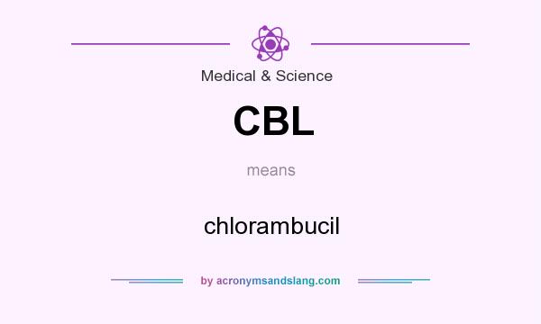What does CBL mean? It stands for chlorambucil