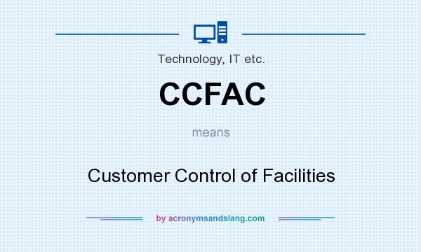 What does CCFAC mean? It stands for Customer Control of Facilities