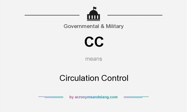 What does CC mean? It stands for Circulation Control
