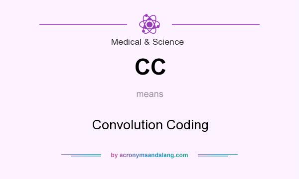 What does CC mean? It stands for Convolution Coding