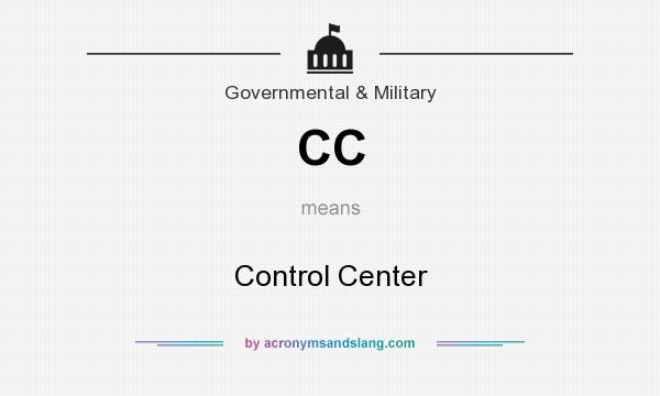 What does CC mean? It stands for Control Center