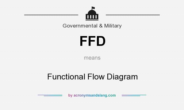 What does FFD mean? It stands for Functional Flow Diagram