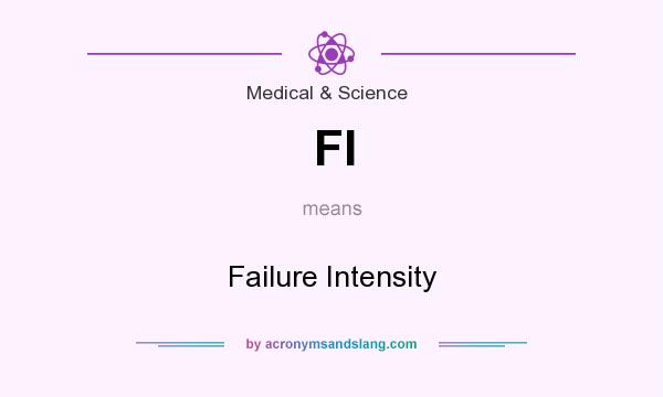 What does FI mean? It stands for Failure Intensity