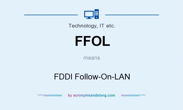 What does FFOL mean? It stands for FDDI Follow-On-LAN
