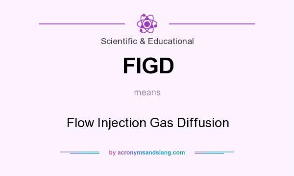What does FIGD mean? It stands for Flow Injection Gas Diffusion