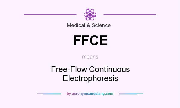What does FFCE mean? It stands for Free-Flow Continuous Electrophoresis