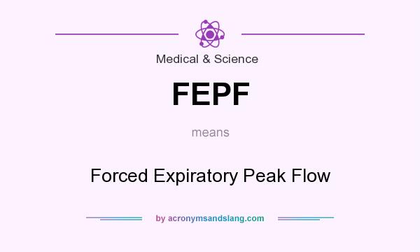 What does FEPF mean? It stands for Forced Expiratory Peak Flow