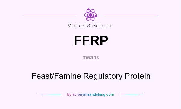 What does FFRP mean? It stands for Feast/Famine Regulatory Protein